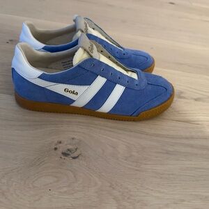 Gola Classic Blue and White Trainers
